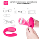 Парный вибратор Passion G-Spot для двойной стимуляции Розовый (ROZ6501103832) - изображение 3