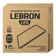 Светодиодный светильник-панель 40W LEBRON встраиваемый квадратный 595x595x20 6200K белый IP20 L-LPR - изображение 2