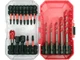 Набор насадок отверточных ударных, PH, PZ, Torx, с держателем 1/4" + 5 сверл, 18 шт YATO (YT-04615) - изображение 1