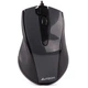 Мышка проводная компьютерная A4Tech N-500FS 1000dpi с бесшумными кликами, 4D-скроллом и 16 функциями Black - изображение 1