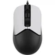 Мышка проводная компьютерная A4Tech Fstyler FM12 1200dpi симметричная с 4D-прокруткой Panda Black - изображение 1