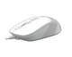 Мышка проводная компьютерная A4Tech FM10S 1600dpi симметричная бесшумная с антискользящим покрытием White - изображение 4