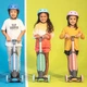 Детский самокат Yvolution YGlider NUA подсветка колес, для детей 3-10 лет Розовый (Y101264) - изображение 7