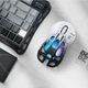 Геймерська бездротова (Bluetooth + 2,4G) миша з магнію GravaStar Mercury M1 Pro, PAW3395DM, 50G, RGB, Black White (GRAVASTARM1PRO_GBLK) - изображение 5