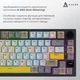 Бездротова (Bluetooth +2 .4G) механічна клавіатура з HOT-SWAP AJAZZ 820 Pro Gift Switch, УКР/АНГЛ, NKRO, Black/ЧОРНА (A820PB) - зображення 14