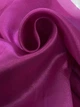 Тканина Органза "Diamond" малинова 80г/м2 150см 1пог.м (41) - зображення 1