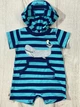 Песочник для мальчика Carters 118H985 3 мес 55-61 см Бирюзовый - изображение 2