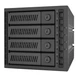 Зовнішня кишеня Chieftec CMR-3141SAS 3x5.25" -> 4x3.5" HDDs Hot-Swap Metal (CMR-3141SAS) - зображення 1