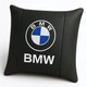 Автомобильная подушка с вышитым логотипом BMW 35х35 см - изображение 1
