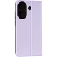 Чехол Fiji Shell для Poco C65 книжка с магнитом и защитой камеры Violet - изображение 3