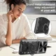 Чехол Magnetic Shield для Xiaomi Redmi Note 14 4G EU Version бампер противоударный с подставкой кольцом Black - изображение 3