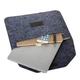 Чохол із повсті CasePro Voground Dark Grey для MacBook Pro 16” M5 | M4 | M3 | M2 | M1 (2021-2026)| MacBook Air 15” M5 | M4 | M3 | M2 (2026 | 2025 | 2024 | 2023) - зображення 2