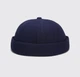 Кепка докер Docker cap Темно-синяя OneSize без козырька без логотипа - изображение 1