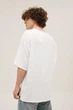 Футболка чоловіча лляна White Біла XL - зображення 3