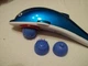 Великий вібромасажер для догляду за тілом Дельфін Dolphin Massager MaxTop Red - зображення 8