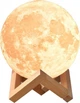 Ночник 3D Magic Moon Light Touch Control Луна Белая 13 см настольный - изображение 1