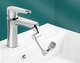 Насадка аэратор на кран Faucet Splash Head с поворотом на 1080° и двумя режимами пластик - изображение 2