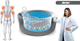 Jacuzzi dmuchane Bestway 196 x 71 cm 6-osobowe 6001N Lay-Z Bali Grey (6941607369715) - obraz 4