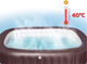 Jacuzzi dmuchane Bestway 201 x 151 x 80 cm 7-osobowe 6001U Lay-Z Maldives Pro (6941607370070) - obraz 8