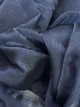 Ткань Органза Жатка Della Bella синяя 80г/м2 145см 1пог.м - изображение 2