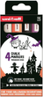 Zestaw markerów kredowych Uni Posca Halloween 4 szt (3701614900171) - obraz 1