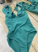 Купальник суцільний жіночий L-XL Зелений 4099 - изображение 7