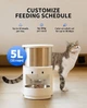 Умная кормушка PETKIT Fresh Element 3 Smart pet feeder 5 литров (P560-5L) - изображение 6