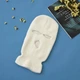 Теплая вязаная балаклава WS Молочная One size Акриловая пряжа - изображение 4