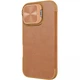 Кожаный чехол-книжка Nillkin Qin Prop для Apple iPhone 16 (6.1") Brown - изображение 4