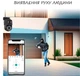 Комплект поворотных уличных беспроводных камер видеонаблюдения IP/WI-FI, набор 4 поворотных уличных камер по 6 MP(3+3) + регистратор с блоком питания и мышкой режимы "День/Ночь" - изображение 5