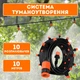Система мікророзпилення-туманоутворення для підключення до водопроводу для тераси та саду, шланг 10 м, 10 форсунок, для охолодження та поливу - зображення 1