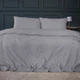 Комплект постельного белья MirSon Семейный 160x220 см x 2 шт №20-02 Waffle Gray (2200011032894) - изображение 1
