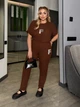Fashions • Костюм женский Elaine Fashions 58-60 шоколад (#518-ел) - изображение 4