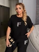 Fashions • Костюм женский Elaine Fashions 54-56 черный (#518-ел) - изображение 2