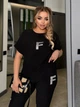 Fashions • Костюм женский Elaine Fashions 54-56 черный (#518-ел) - изображение 5