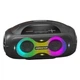 Беспроводная аккумуляторная Bluetooth колонка BT5.0 бумбокс 80W TWS AUX/TF/USB 8h IPX5 LED RGB подсветка Hopestar A50 Party - изображение 1