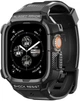 Чехол и ремешок 2в1 Spigen Rugged Armor Pro для Apple Watch Ultra 49 mm Black (ACS05460) - изображение 5