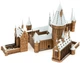 Металлический 3D конструктор Fascinations Metal Earth Хогвартс в снегу Harry Potter (ICX138) - изображение 4