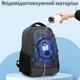 Шкільний ортопедичний дитячий рюкзак для хлопчиків MKZ стиль футбол та м’яч та пенал для хлопчика до школи 1 – 5 клас та першокласника - зображення 3
