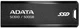 SSD диск ADATA SC610 500GB USB 3.2 Type-A 3D NAND TLC (SC610-500G-CBK/RD) - изображение 2