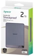 Накопитель ssd APACER AS724 2TB USB 3.2 Gen.2 Type-C Mauve (AP2TBAS724M-1) 313842 - изображение 5