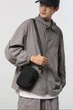 Чоловіча сумка барсетка Renton через плече чорна - зображення 2