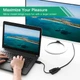 Адаптер UGREEN DP109 DisplayPort Male to VGA Female Black (20415) - зображення 5