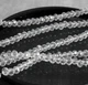 Намистини скляні 2,4х3 мм прозорі (уп.180-190 шт) - зображення 2