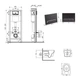 Подвесной унитаз Jay Ultra Quiet 520x360x320 + комплект инсталляции Nest 4 в 1 (линейная клавиша Matt Black) - изображение 2