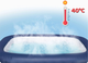 Jacuzzi dmuchane Bestway 180 x 71 cm 6-osobowe 6001H Lay-Z Miami (6941607369470) - obraz 8