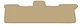 Двошарові килимки Sotra Premium Beige для Lincoln Aviator (mkI)(3 ряд) 2002-2005 (ST 90285-PR-Beige) - изображение 1