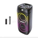 Акустическая система ZXX-5509 1200 Вт 2x6,5" портативная колонка, Bluetooth колонка с микрофоном, с пультом - изображение 2