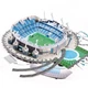 Стадион Манчестер Сити. Огромные 3D пазлы "Etihad Stadium" Трехмерный конструктор-головоломка. - изображение 4