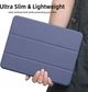 Силиконовый чехол обложка + Pencil Direct Charge + Pencil Holder BBM1 для iPad Pro 12.9" 2020/2021/2022/Air 13" 2024(M2)/2025(M3)/2026(M4) Серо-фиолетовый - изображение 8